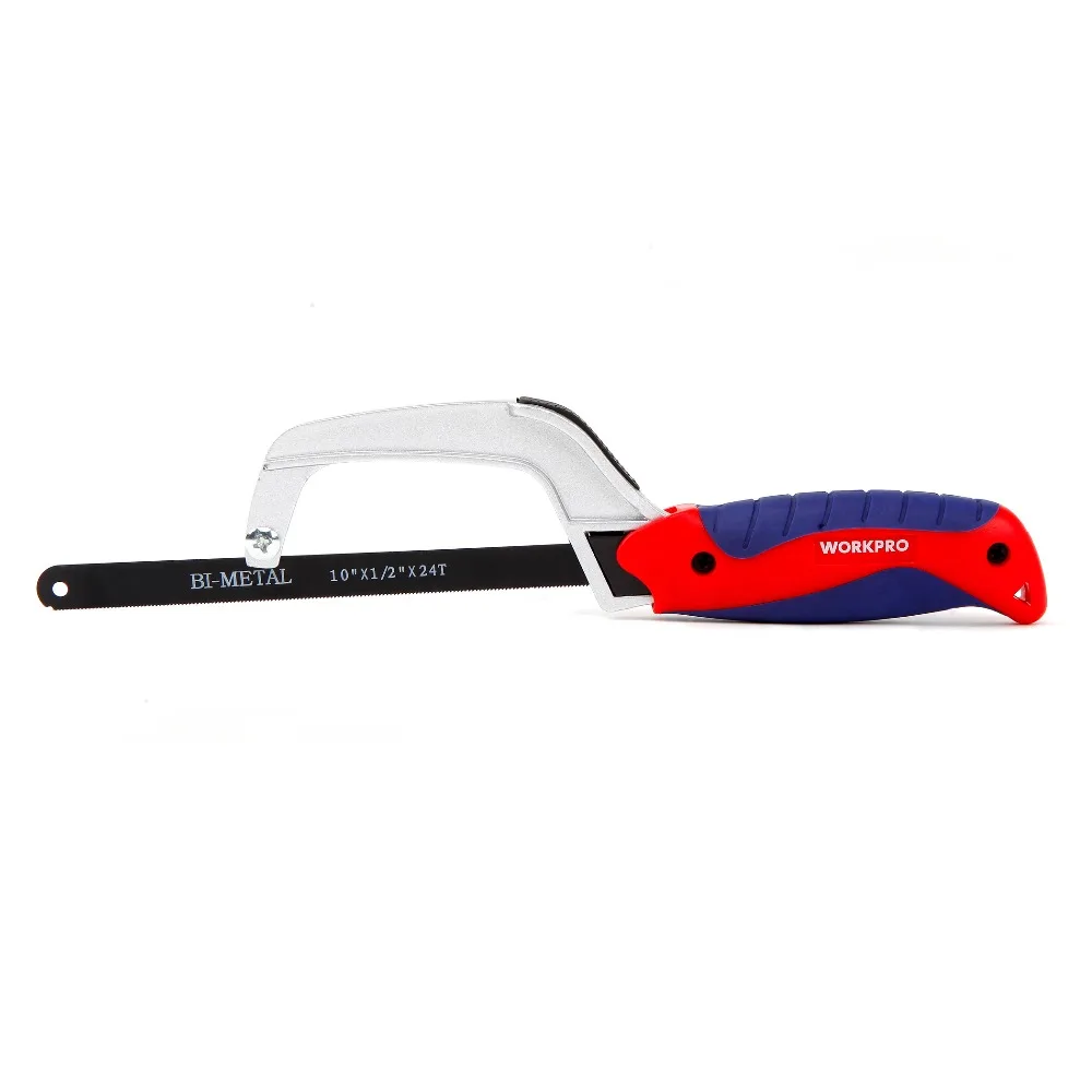 Buy WORKPRO 10" Mini Hacksaw Easy release blade