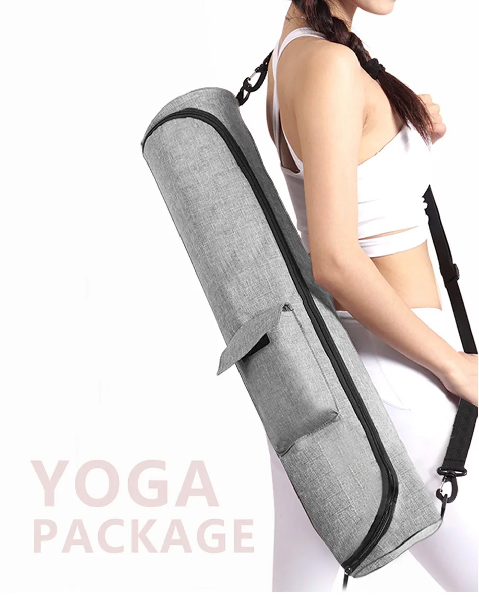 REXCHI, сумка для йоги, для мужчин и женщин, для спортзала, фитнеса, рюкзак для коврика для йоги, большая емкость, тренировочная сумка, для спорта на открытом воздухе, рыбалки, путешествий, Sac De