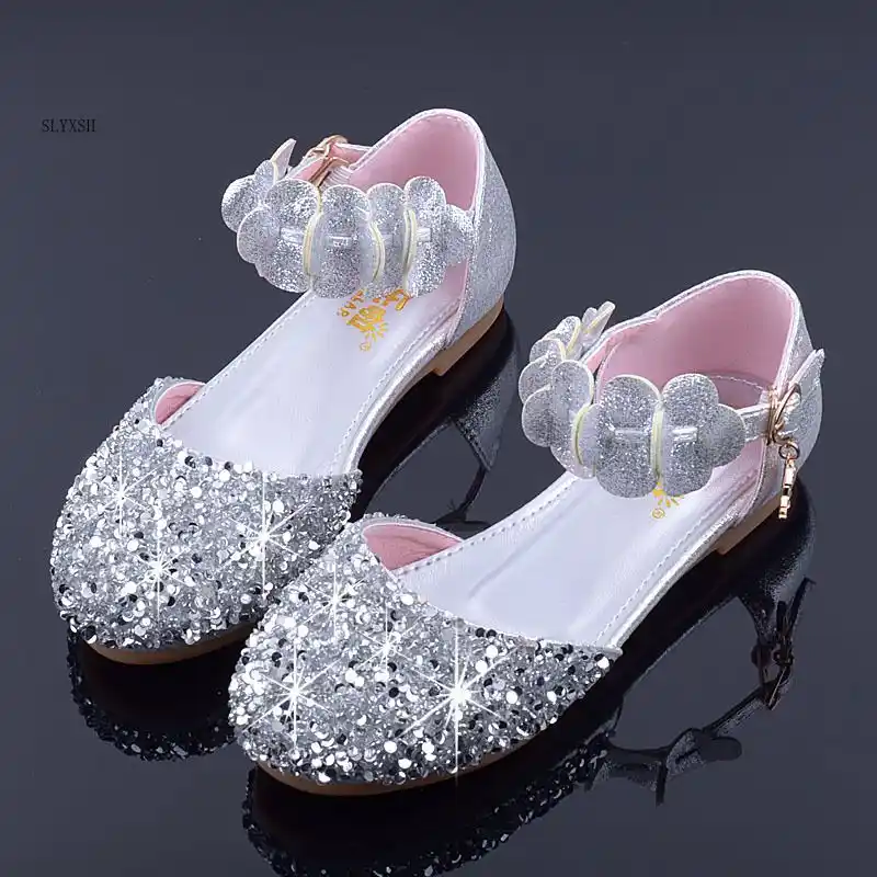 childrens silver sandals for wedding
