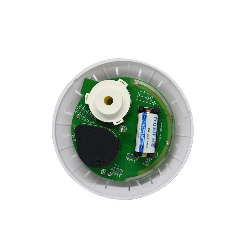 Hot sales 10 Years Life Lithium Battery Wireless Smoke Detector 433Mhz Fire Control Sensor Alarm Accessories New Product