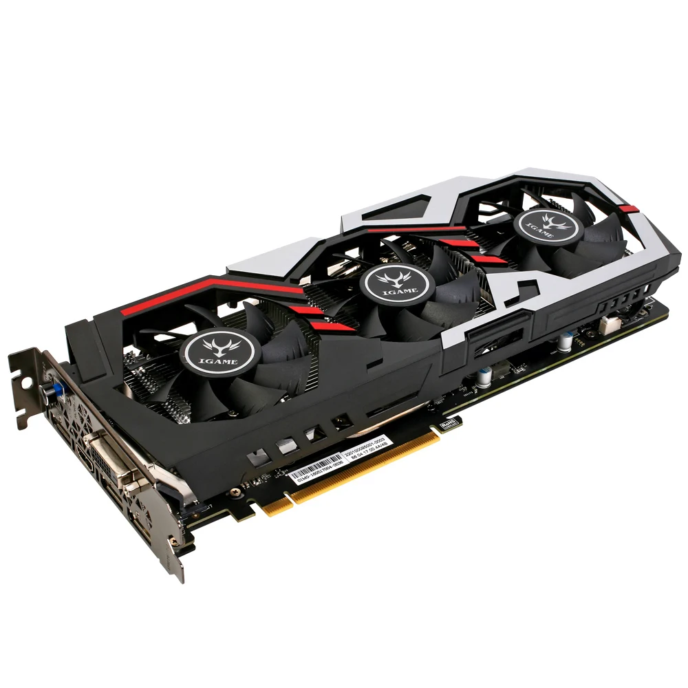 Красочные NVIDIA GeForce GTX 1070 8 GB графическая карта 256bit игровой GPU GDDR5 PCI E 3 0 видео