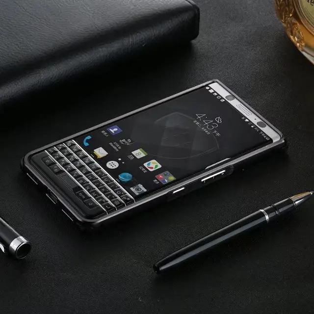 Для BlackBerry KEYone чехол для телефона металлический алюминиевый бампер+ PC акриловый 2 в 1 гибридный Чехол Двойной защитный чехол для KEYone