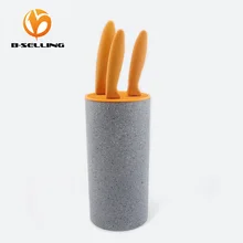 Professionelles design magnetische küche messerhalter kunststoff keramik messer block mit rot gehört