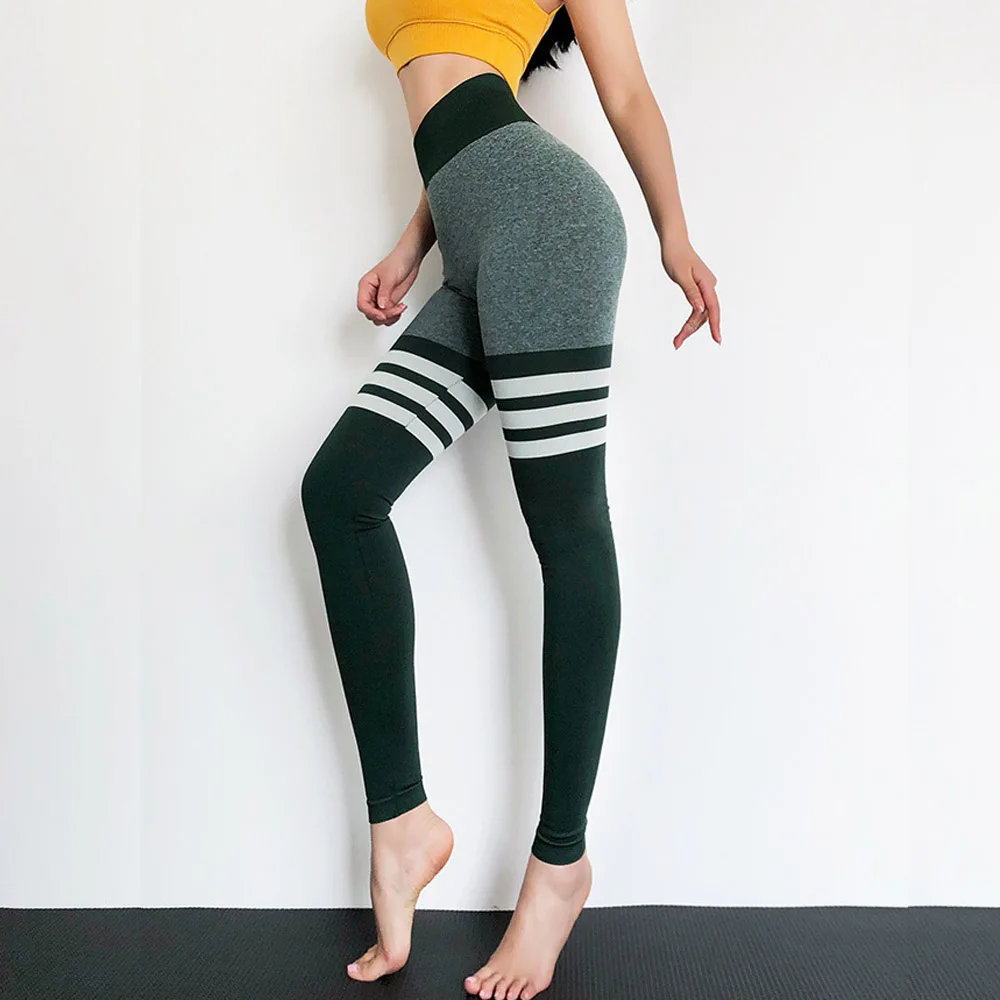 

BINTUOSHI Gym Women Yoga Hips Up Clothing Sports Pants Legging Tights Workout Sport Fitness Exercise Running Training