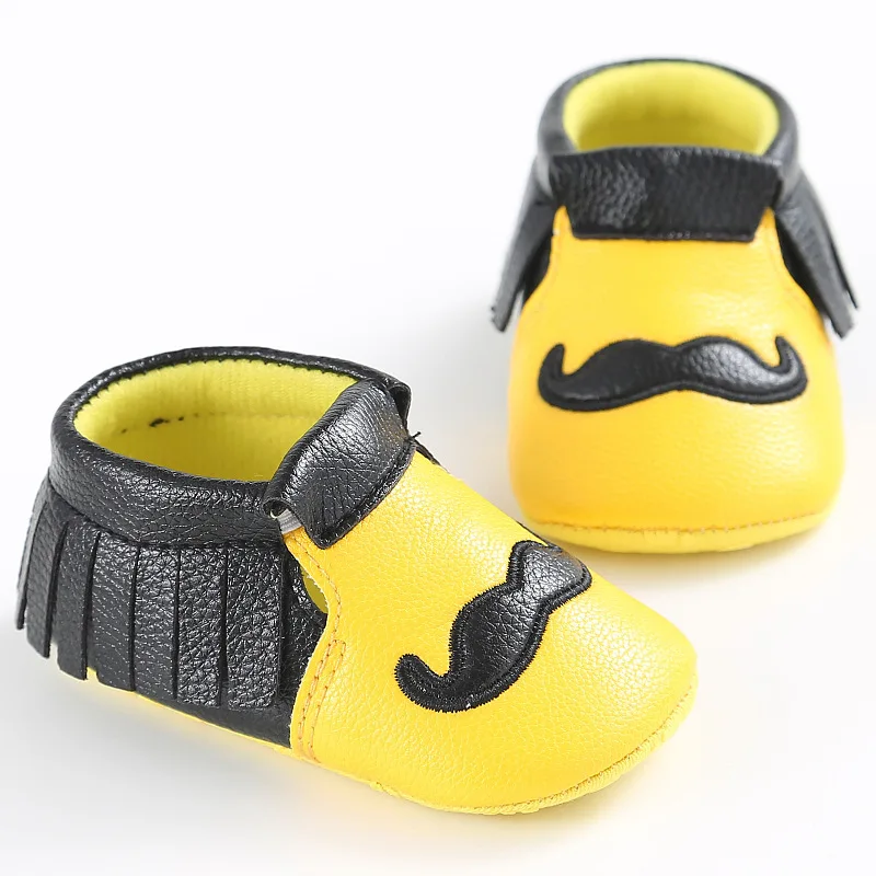 Г., новые весенне-осенние туфли для детей от 0 до 1 лет постельные туфли с маленькой бородой обувь для маленьких мальчиков и девочек мягкая подошва, YD194