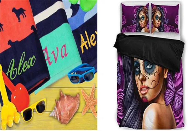 3D print Bedding set Halloween Cartoon Skull Nightmare Before Christmas friends' gift Duvet cover set Home Textiles