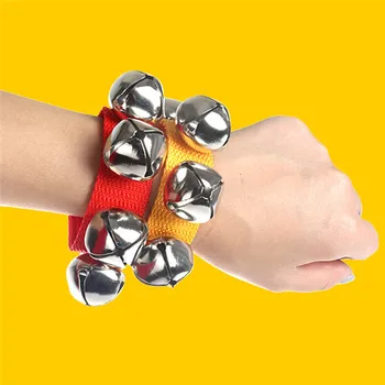 

2020 New Degin Baby Kids Hand Wrist Bed Rattles Rattle Toy Dance Hand Bell Educational Toys Preschool Musical Instrument Toys