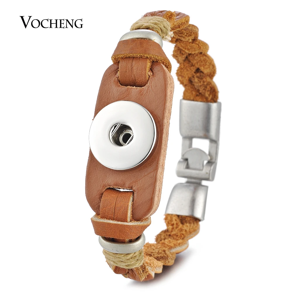 2 Цвета натуральная кожа Имбирное печенье ювелирные изделия браслет для 18 мм