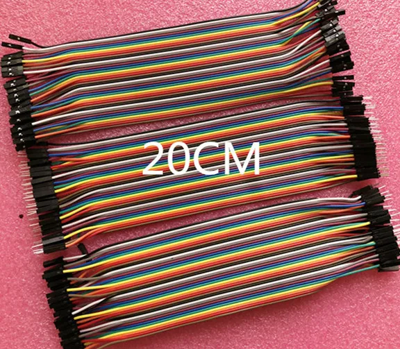 

Free shipping Dupont line 120pcs 20cm male to male + male to female and female to female jumper wire Dupont cable