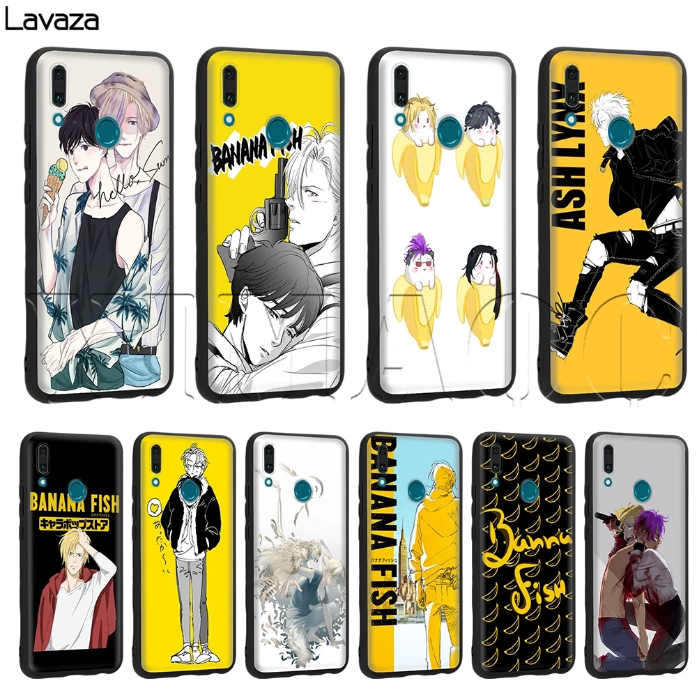 

Lavaza Banana Fish Case for Huawei Mate 20 Honor Note 6a 7a 7c 7x 8c 8x 9 10 Nova 3i 3 Lite Pro Y6 2018 Prime