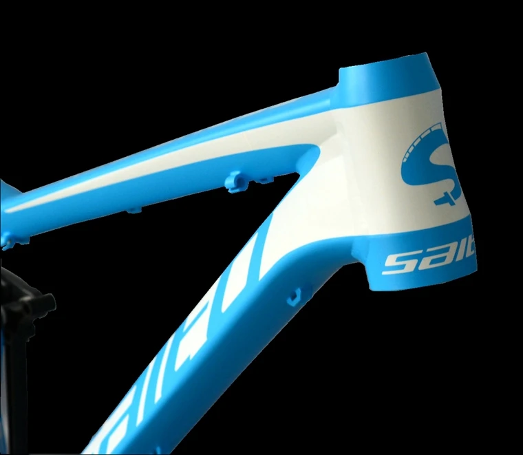 Top SALTO Full Suspension Frame Mountain Bicycle Shock Absorber Frame 26ER Aluminum Alloy Soft Tail Downhill Bicicleta Cadre Parts 12