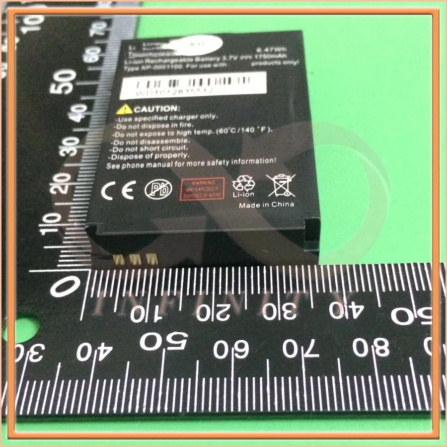 Batteria Sostituisce Socket Mobile BAT-01750-01 S XP-0001100 1750mAh - Foto 3