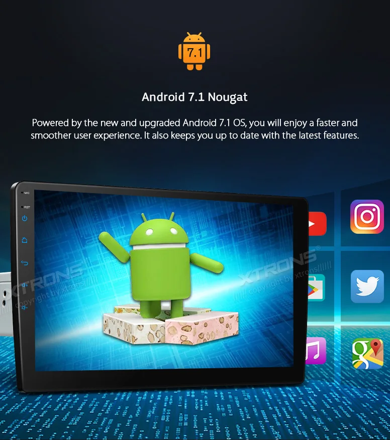 Flash Deal 10.1" Android 7.1 Octa Core Radio 32GB Rotatable Face Panel 2.5D Curved Screen Car Stereo Player GPS OBD DVR 2 DIN No DVD 8 Flash Deal 10.1" Android 7.1 Octa Core Radio 32GB Rotatable Face Panel 2.5D Curved Screen Car Stereo Player GPS OBD DVR 2 DIN No DVD 8