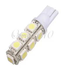 T10 194 168 W5W 13 SMD 5050 светодиодный Белый свет автомобиля лампы 12 V парковка 2 шт./лот Универсальный