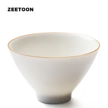 Из мультфильма «Холодное сердце» японский Стиль Чай чашка чайный набор кунг-фу бутик мастер чашки ручной работы из белого фарфора Чай керамической чаши Творческий дом Декор