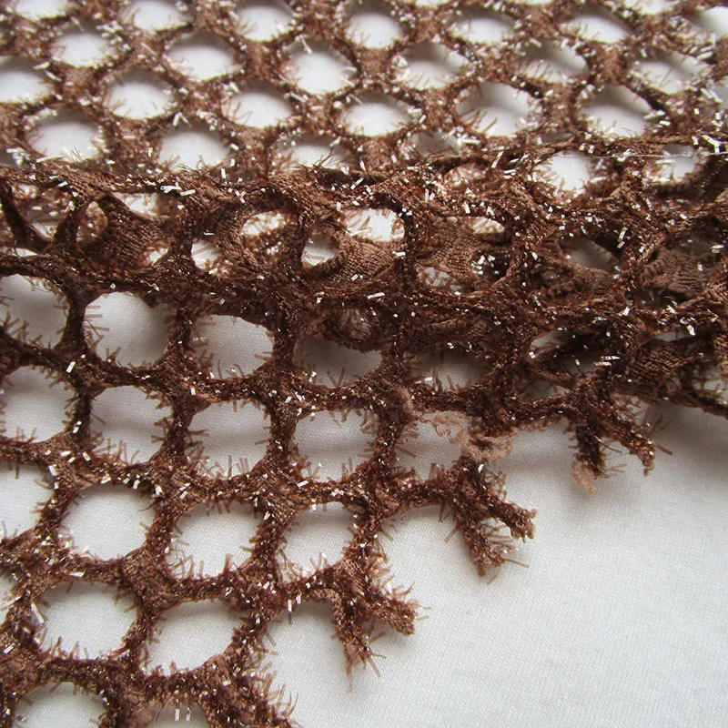 

1 yard 0.9 meter Festival cosplay apparel mesh fabric fashion stage dancewear shining plaid net fabric party dress sewing cloth