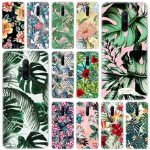 Hot Floral Plantas Leaves Soft Silicone Fashion Transparent Case For OnePlus 7 Pro 5G 6 6T 5 5T 3 3T TPU Cover