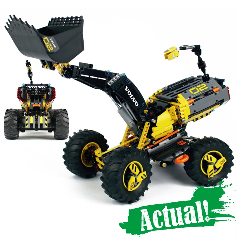

Lepin 20084 Technic Creator 42081 Volvo Concept Wheel Loader ZEUX Model Building Blocks Bricks Legoing Toys for Children Gifts