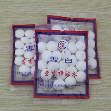 Камфорные шарики камфорные деревянные камфоры черные белые шарики от моли 10 мешков/упаковка 65 г/пакет