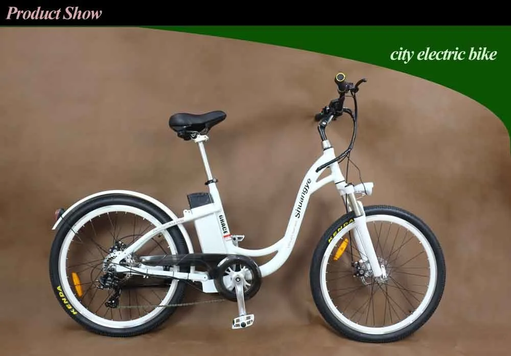 Free shipping 26''electric city bicycles with LCD display for Australia