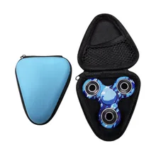 2017 Travel Accessories Suitcase Box Case For Dustproof LED lamp Hand Spinner EDC Fidget Spinner Focus Fingertip Gyro Kids Toys