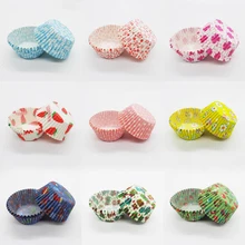 Лидер продаж 100 шт./лот Пособия по кулинарии инструменты жиронепроницаемого Бумага Cup Cake вкладыши чашки выпечки сдобы Кухня Кекс торта