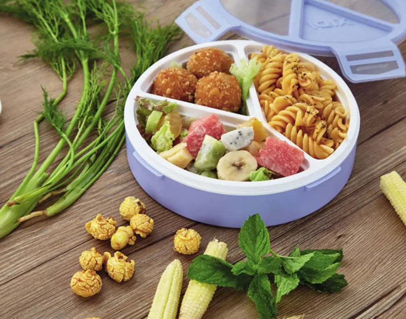 Bento Ланч-бокс BPA Free Microwavable Ланч Bento box W/ложка посуда Портативный Пикник школьный контейнер для хранения пищи