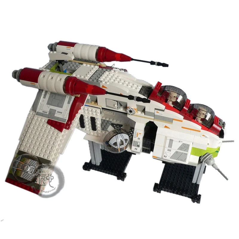 

New Star Wars The Republic Gunship fit legoings star wars figures model Building Blocks Bricks fit diy bricks toy kid gift