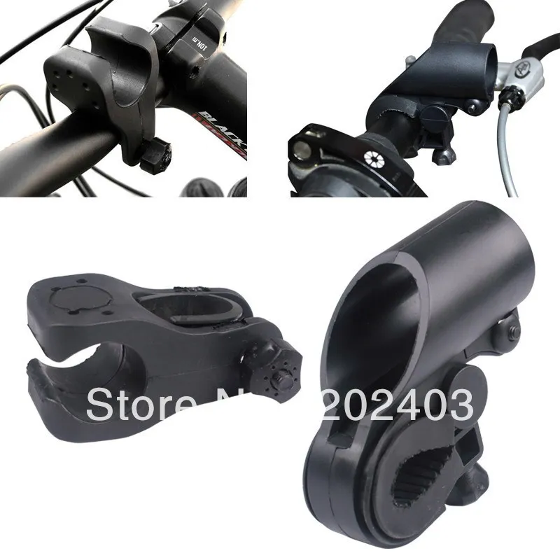 Bike Cycling Bicycle Flashlight Torch Mount Holder Clamp Clip Grip Bracket