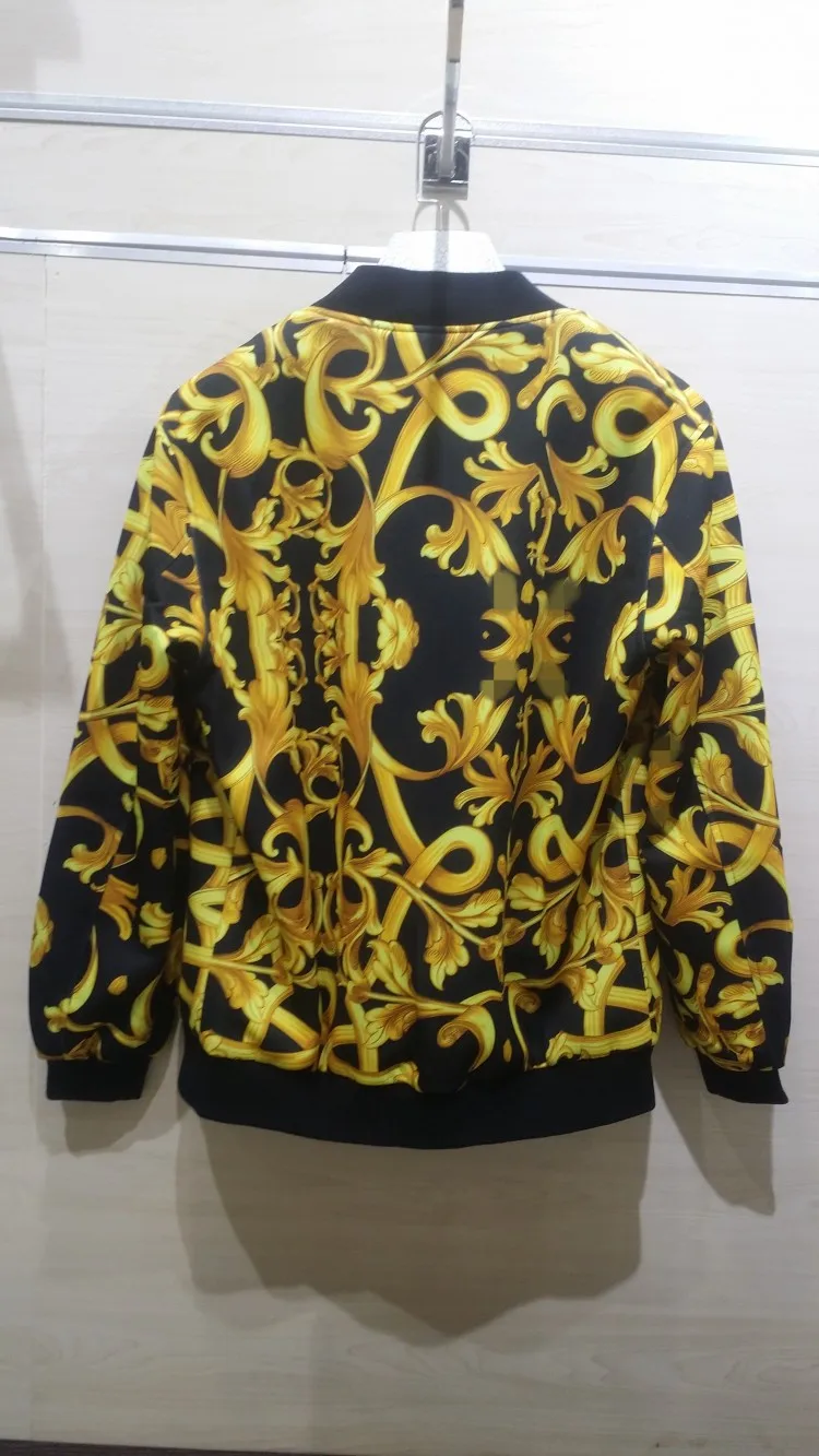 2019 Весна 19ss новые модные поступления золотой роскошный цветочный Королевский