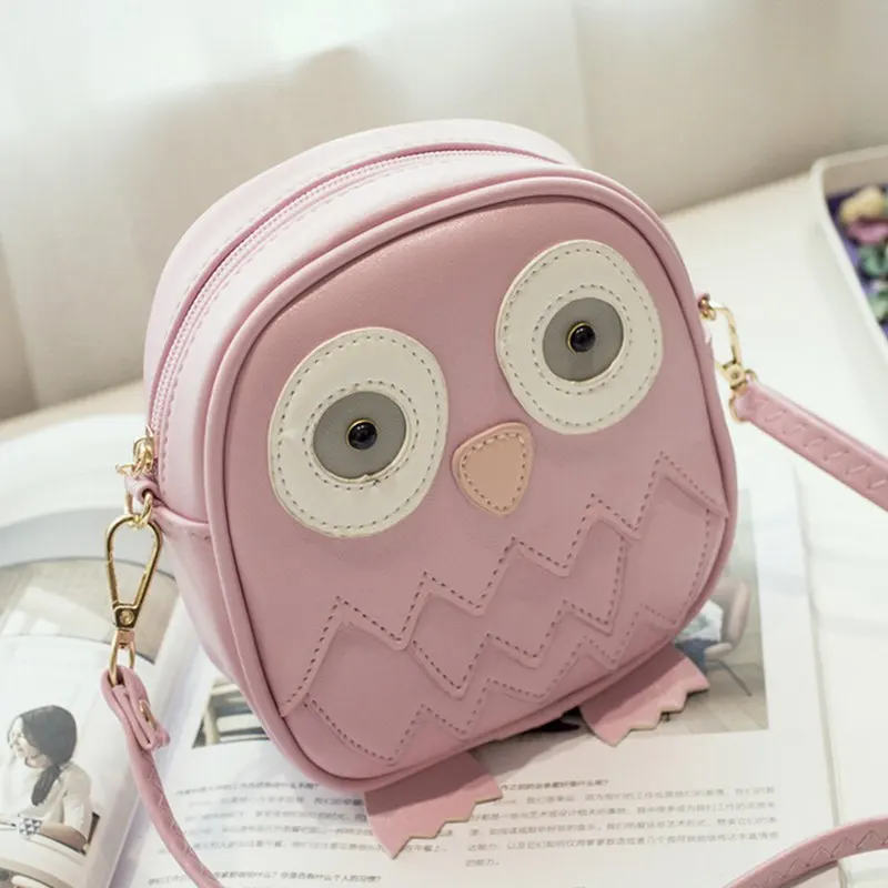 Cute Mini Purse Handbag Owl Women Messenger Bags Crossbody Shoulder Bag