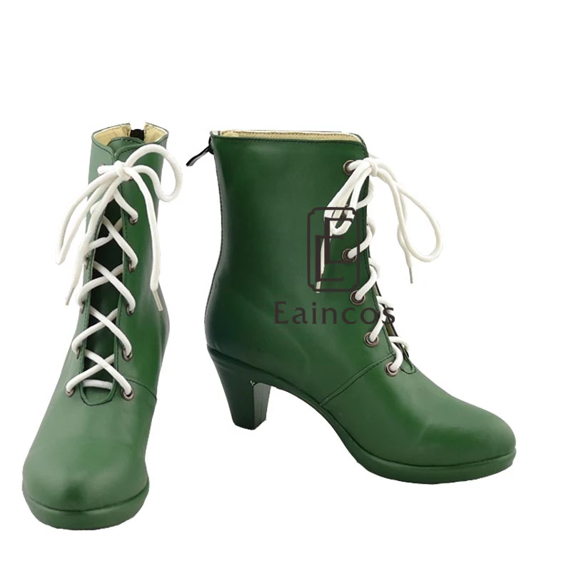 green boots shoes
