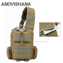 ANOVISHANA Мужская Оксфорд Ретро Слинг Грудь сумка на ремне с пряжкой задняя Сумка через плечо мессенджер Unbalance спортивный чехол Mochila