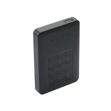 High protect hdd enclosure 2.5 inch super speed USB 3.0 tool freeHDD case plastic Password hard disk caddy high safe Blueendless