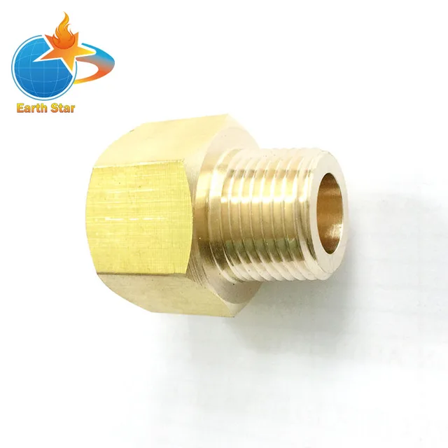 Special Offers 2 PCS Metals Brass  Compression Couples Tube Fitting, Coupling, 1/2" Female Pipe