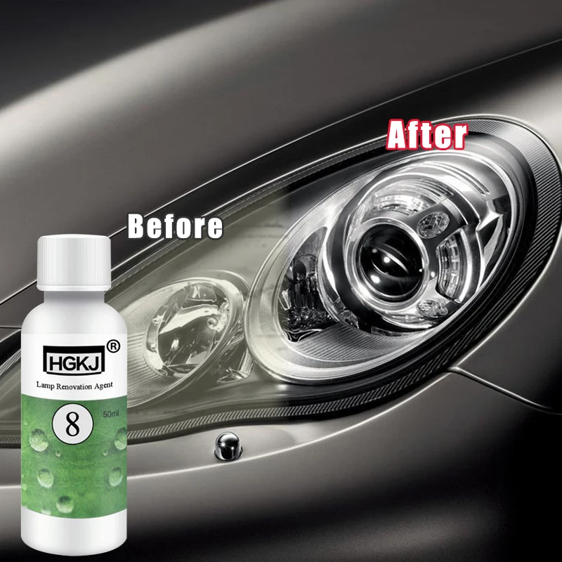 

20/50ML Car Styling Paint Care Car polish Len Restoration Kit Headlight Agent Brightening Headlight Repair Lamp Renovation Agent