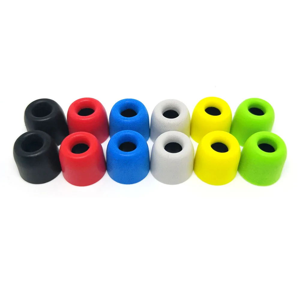 

ANJIRUI 12pcs (6 pairs) L/M/S 4.5 mm Ear Pads insulation Memory Foam ear tips foam ear cushions In-ear headphones headset