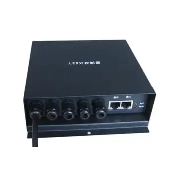 

H801RA;4 ports salve LED pixel controller;work with computer network;support max 3412 pixels;TTL(SPI)signal output(LED Studio)