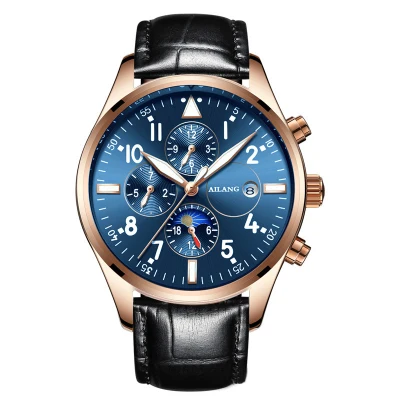 Новейший дизайн, многофункциональные спортивные часы для дайвинга, модные мужские наручные часы для отдыха, Мужские автоматические часы - Цвет: 5