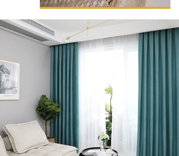 Искусственная Лен шторы s для спальня Rideaux окна индивидуальные плед плотные Декор интерьера занавеска гостиная Darpe