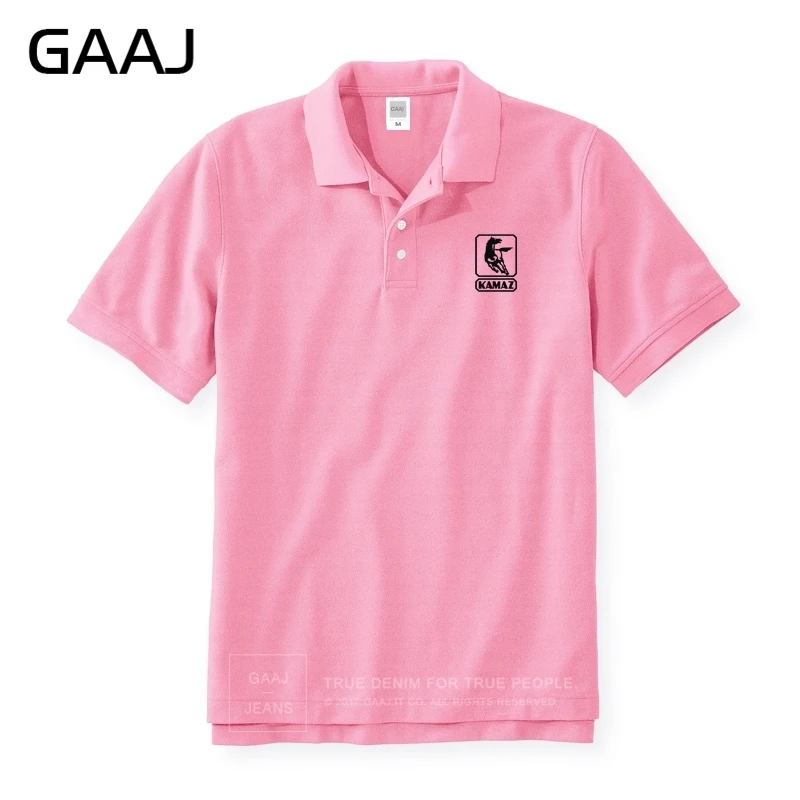 Рубашки поло с логотипом Kamaz, для мужчин и женщин, унисекс, новинка, хлопковые, автомобильные, брендовые рубашки поло для мужчин, брендовая мужская одежда с принтом