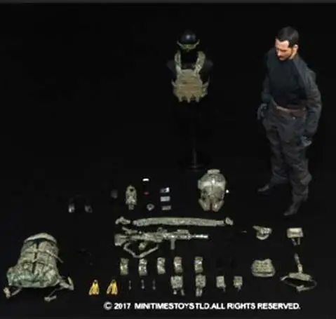 Коллекция игрушек Mini times, MT-M008 1/6, команда SEAL Team Six Solider, Мужская фигурка, полный набор - Цвет: M008