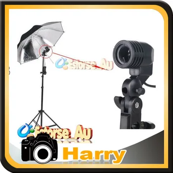 

Flash Swivel Adapter Single Lamp Bulb Holder Umbrella Bracket
