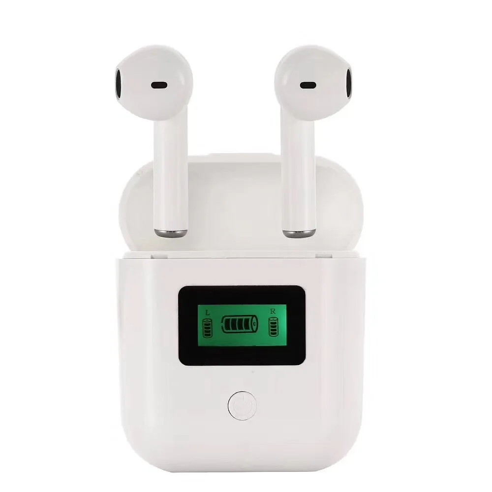 IT007 TWS V5.0 Wireless Bluetooth Headset Smart Noise Reduction Power Display with Microphone Hands-free Call for Xiaomi Ipones