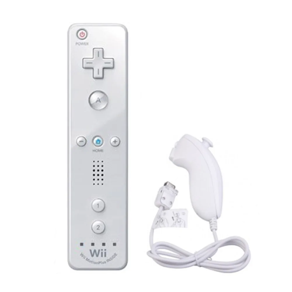 2 in 1 Wireless Controle Remote Controller For Nintend Wii Bluetooth