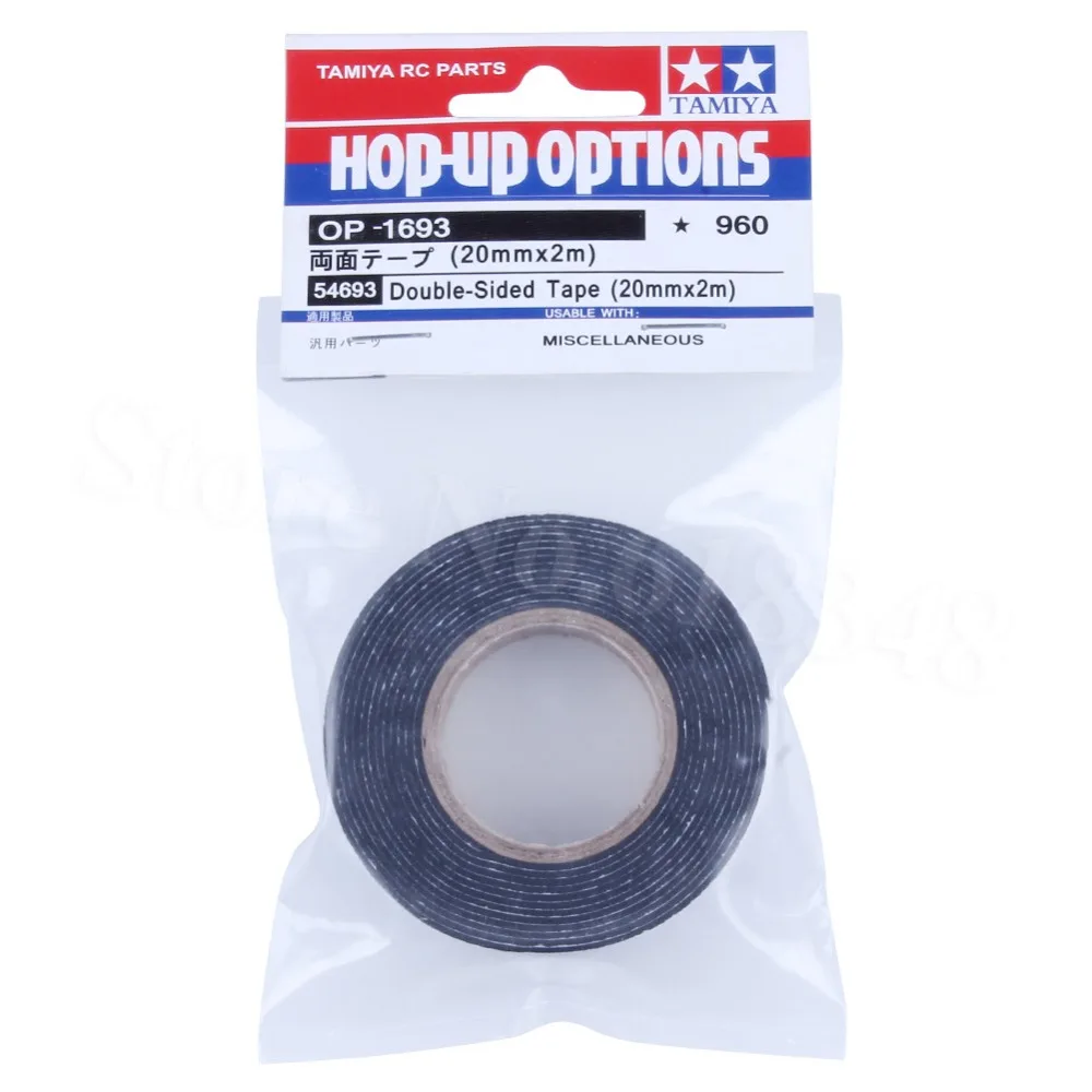 Tamiya 54693 термостойкая RC Двусторонняя лента 20 мм x 2 варианты Hop-Up для автомобилей