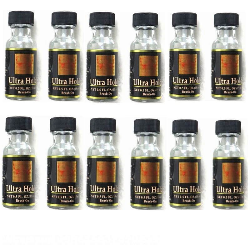 HARMONY 12 Bottles Walker Brand ultra hold lace wig glue for wigs and adhesive tape hair extensions ( 0.5OZ 15ML per bottle) HARMONY 12 Bottles Walker Brand ultra hold lace wig glue for wigs and adhesive tape hair extensions ( 0.5OZ 15ML per bottle)