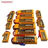 TCBWORTH RC Lipo Battery 2S 3S 4S 6S 11.1V 14.8V 22.2V 1300 1500 1800 2200 3000 4200 5200 6000mah Battery XT60-T Deans Plug 2