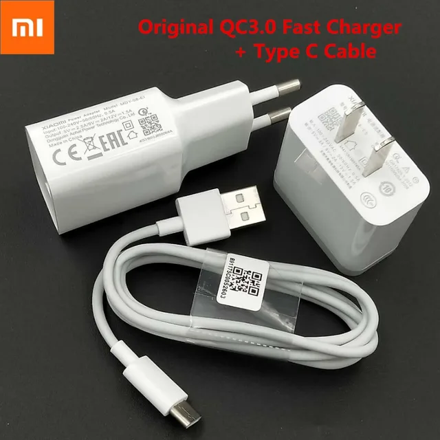 XIAOMI Redmi Note 7 Fast Charger Quick Charge USB wall