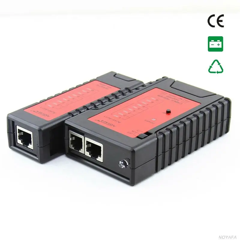 NF-468L Кабельный тестер непрерывности RJ45 RJ11 кабельный тестер сети провода tracker NF_468L